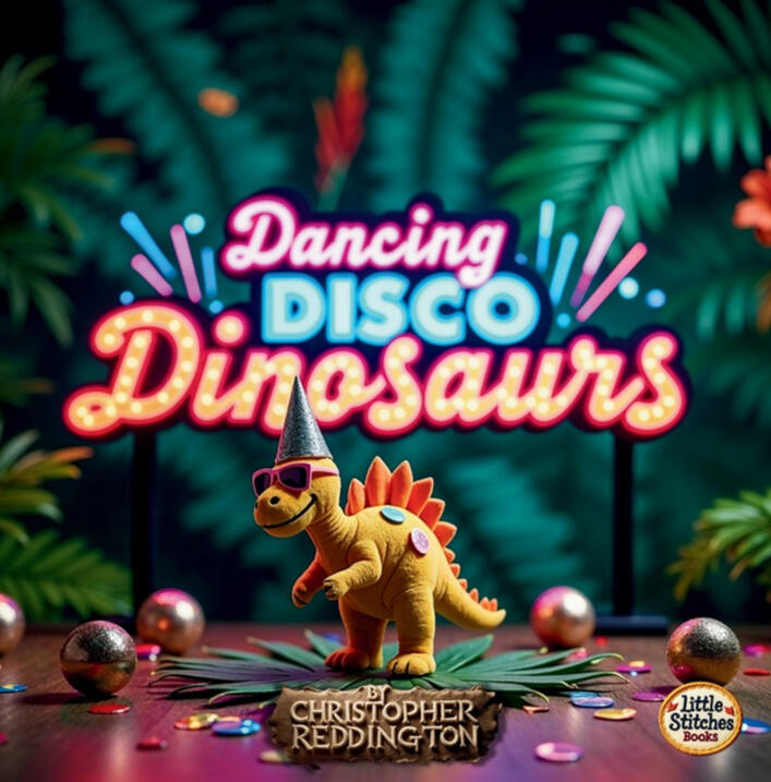 Disco Dancing Dinosaurs Cover